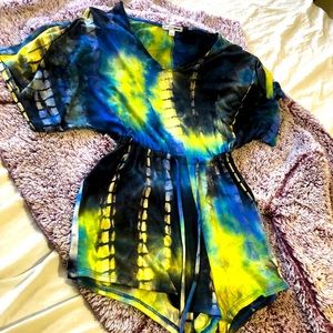 Tie-dye romper